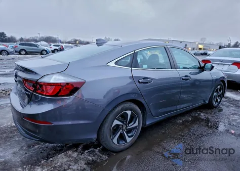 2021 Honda Insight Ex z USA, uszkodzony, nr VIN 19XZE4F55ME010720